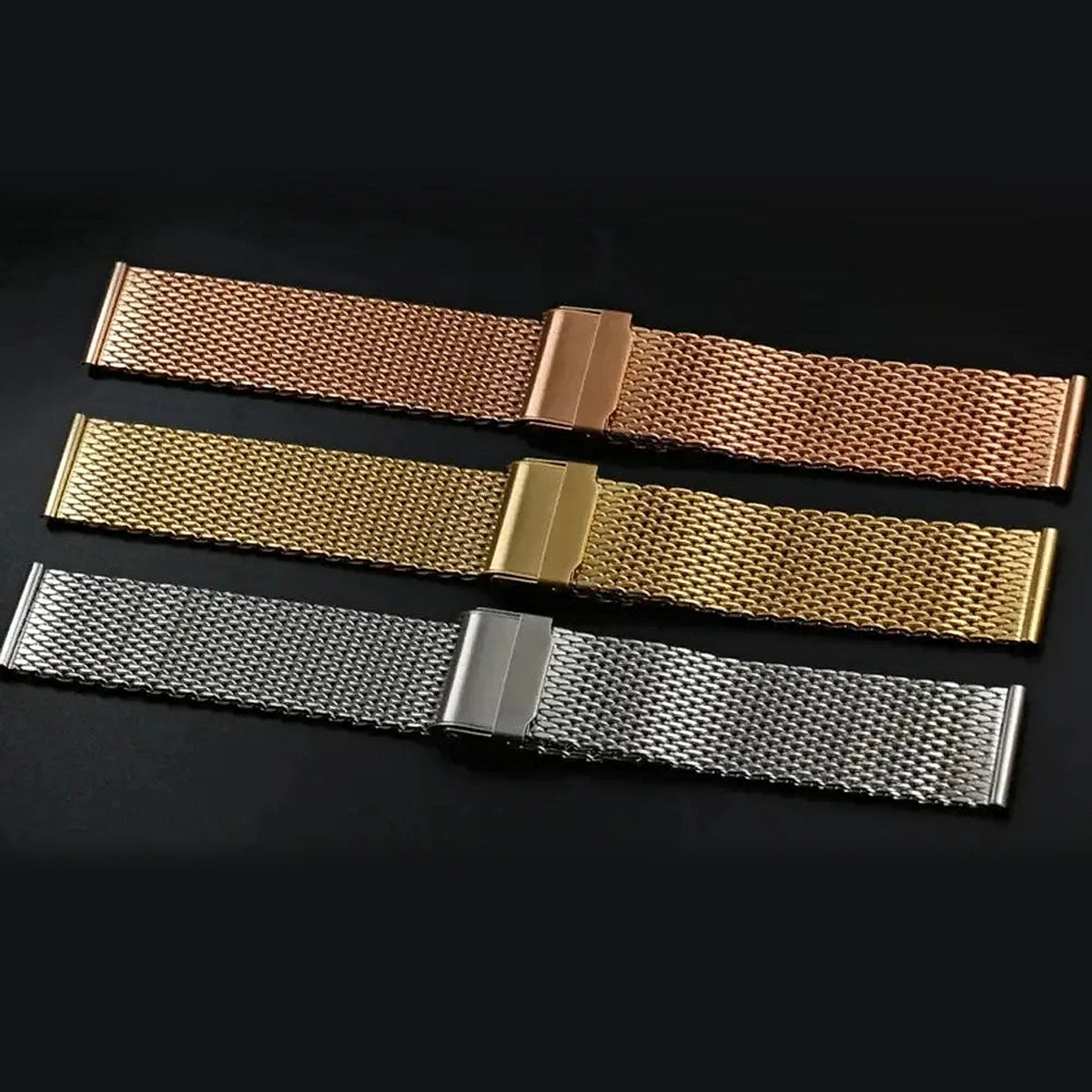 Huawei Watch & Watch GT Milanese Mesh Band with Adjustable Clasp BandsCo Straps