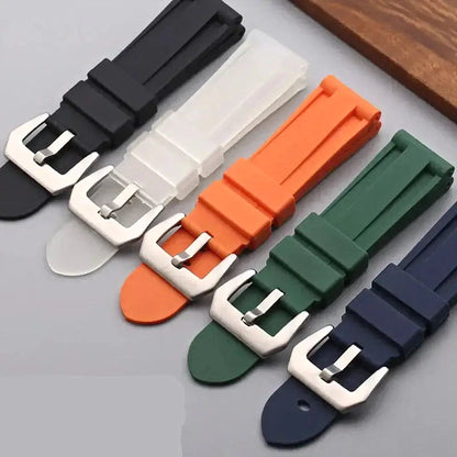 Huawei Watch & Watch GT Recessed-Panel Silicone Band BandsCo Straps