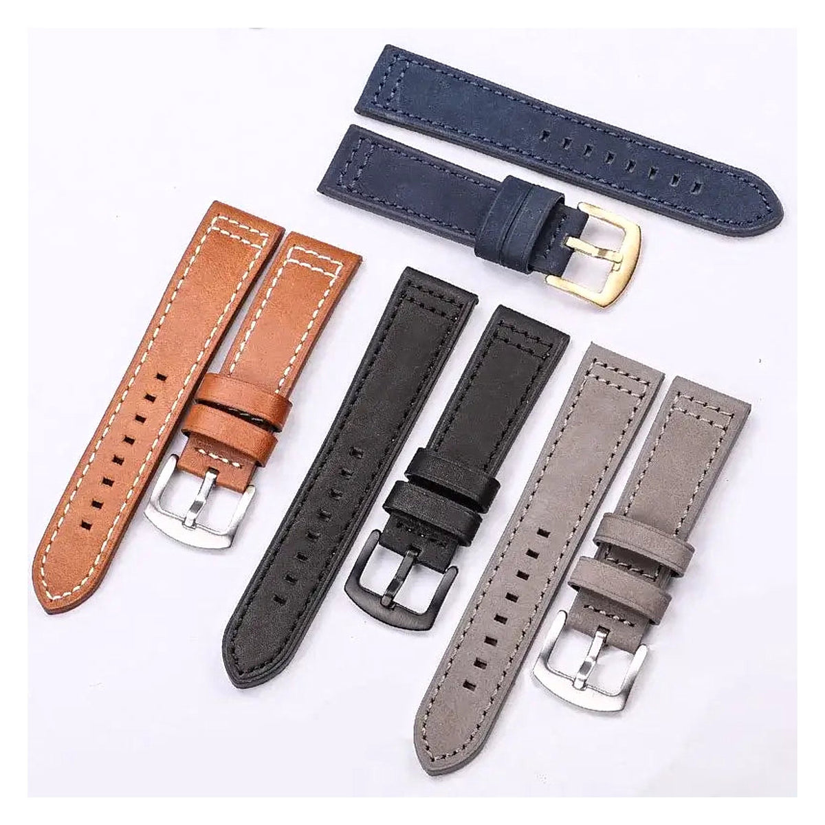 Huawei Watch & Watch GT Leather Band with Square Holes BandsCo Straps