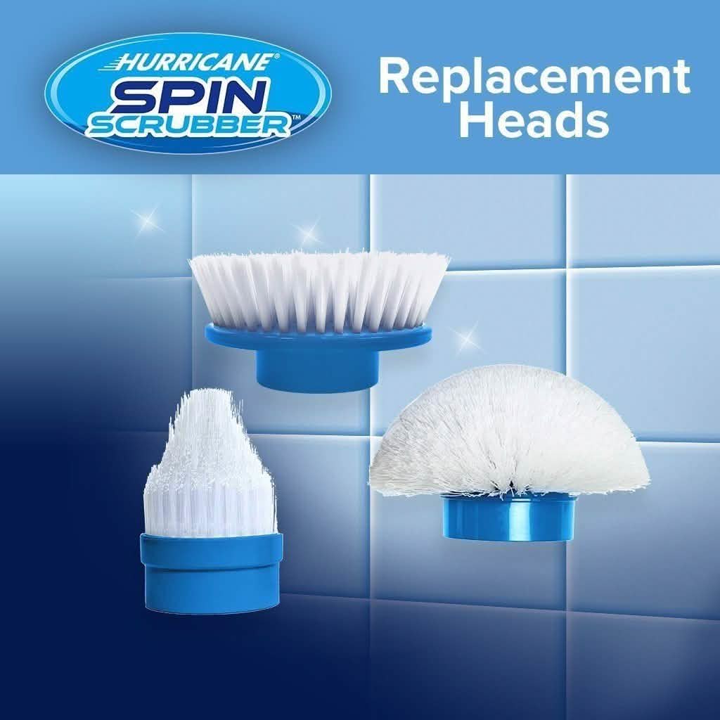 Hurricane Spin Scrubber Replacement Heads DailySale