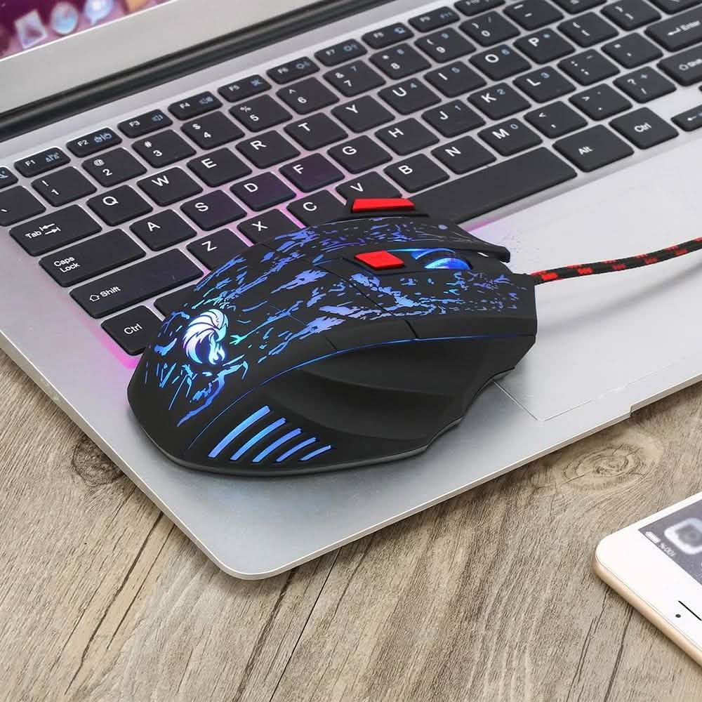 HXSJ J50 One-Handed Gaming Keyboard Mouse Combo DailySale