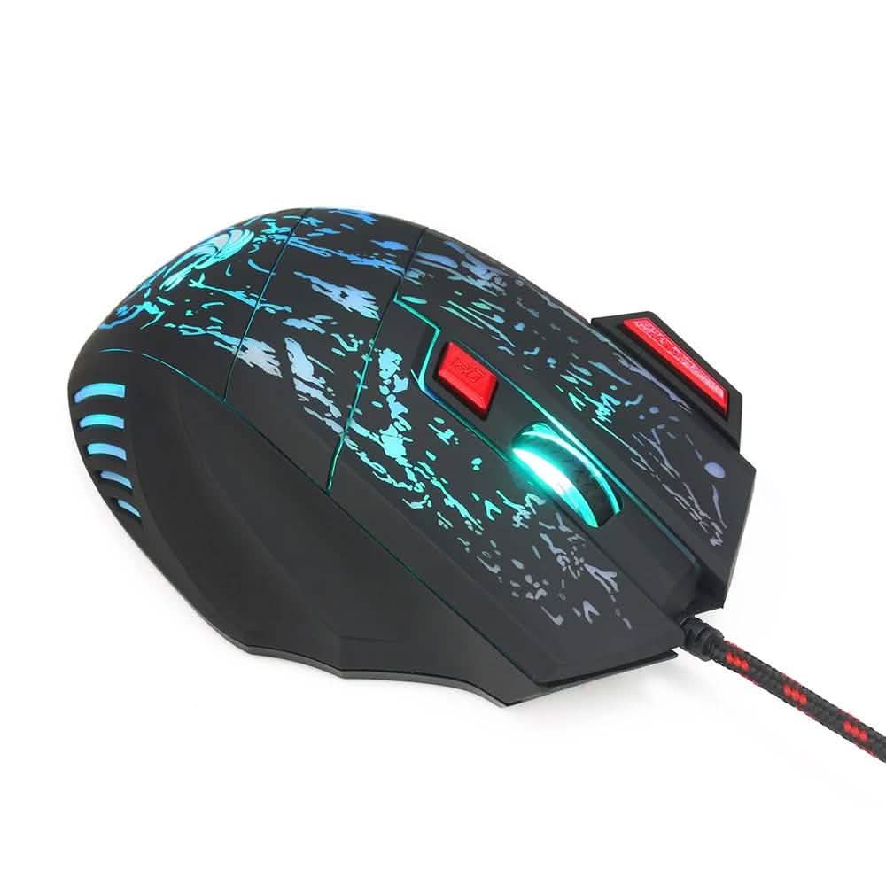 HXSJ J50 One-Handed Gaming Keyboard Mouse Combo DailySale