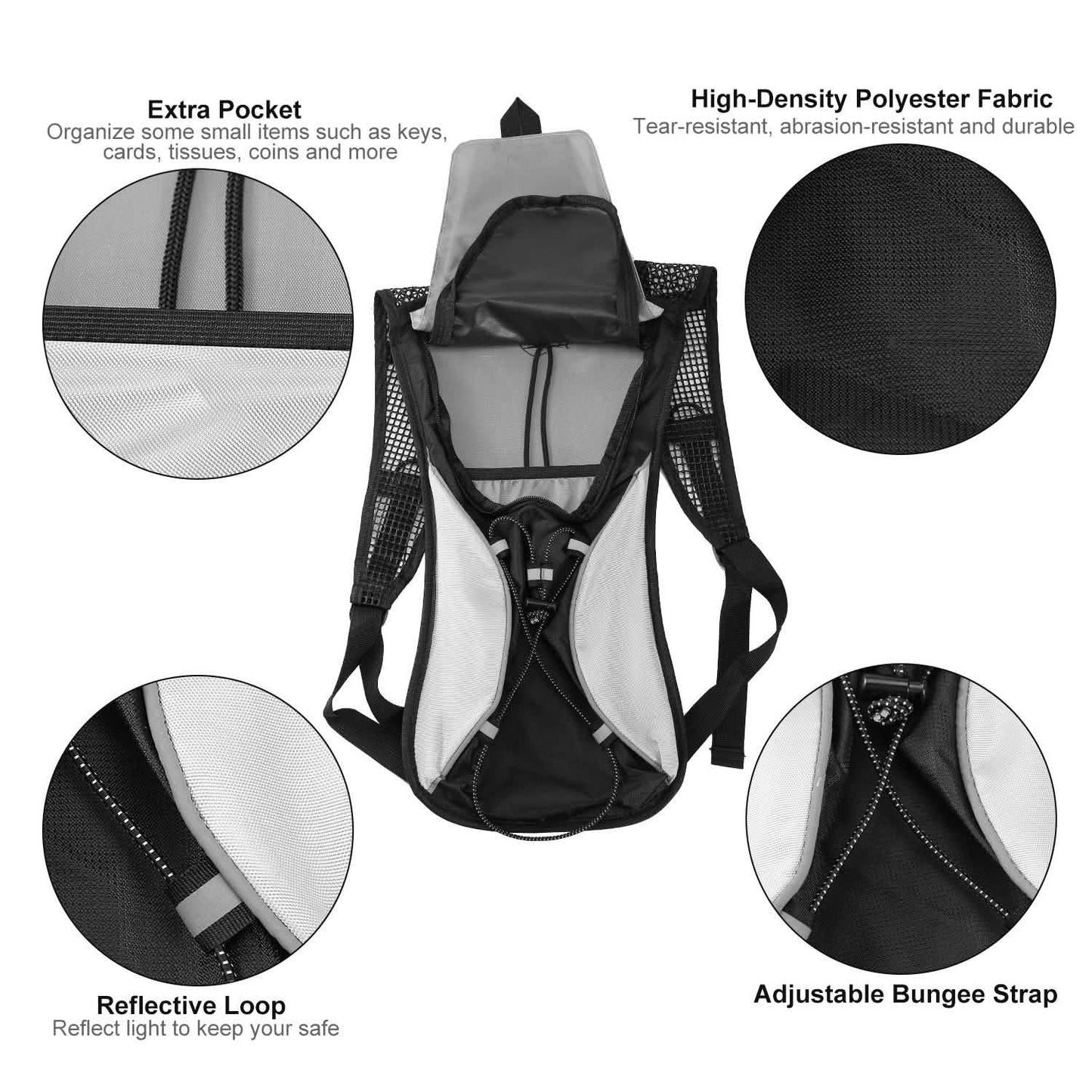 Hydration Backpack Pack with 2L Water Bladder DailySale