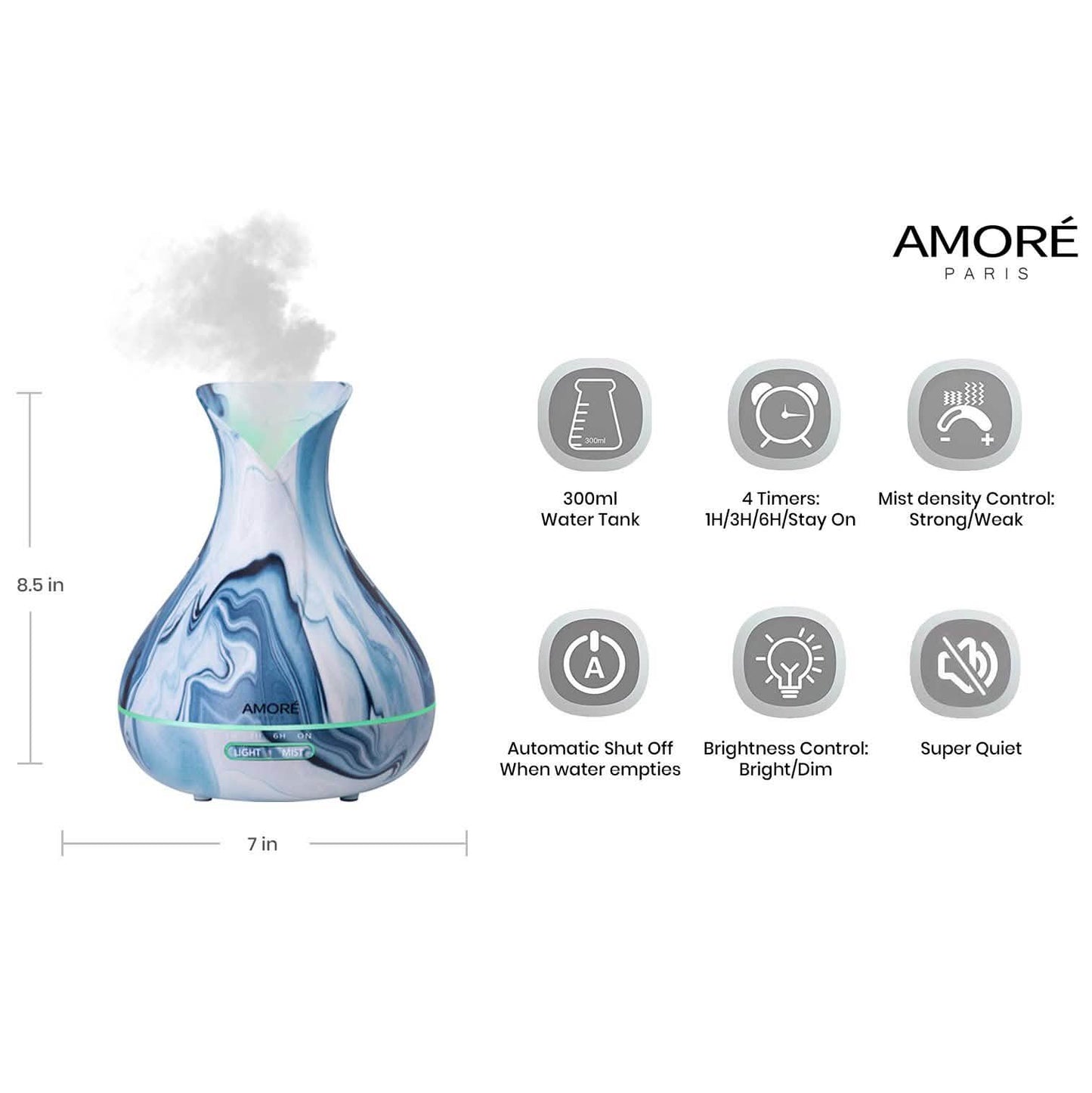 Hydro Dipped Ultrasonic Aromatherapy Diffuser DailySale