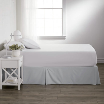 Hypoallergenic Pleated Premium Solid Bed Skirt DailySale