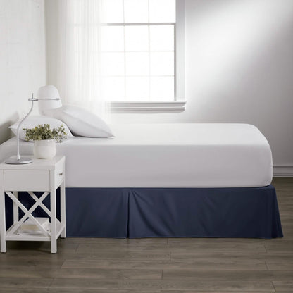 Hypoallergenic Pleated Premium Solid Bed Skirt DailySale