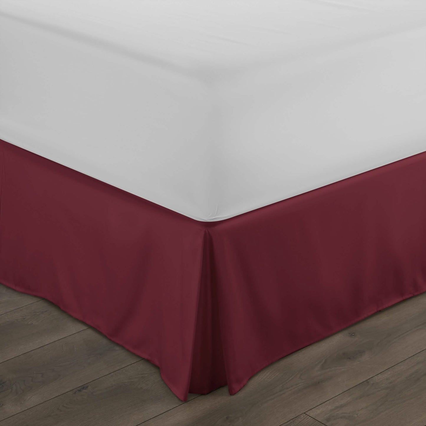 Hypoallergenic Pleated Premium Solid Bed Skirt DailySale