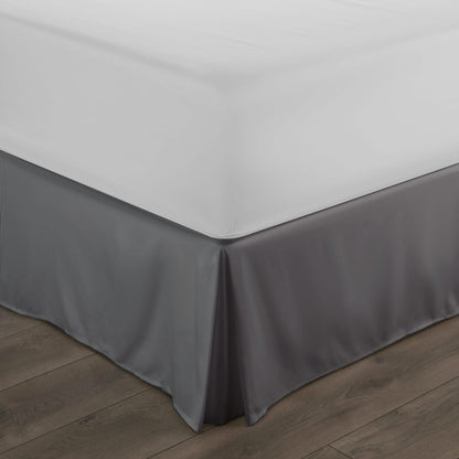 Hypoallergenic Pleated Premium Solid Bed Skirt DailySale