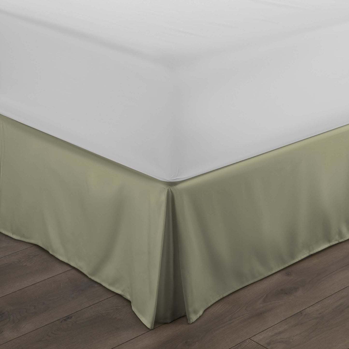 Hypoallergenic Pleated Premium Solid Bed Skirt DailySale