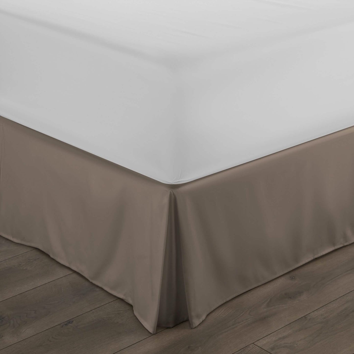 Hypoallergenic Pleated Premium Solid Bed Skirt DailySale