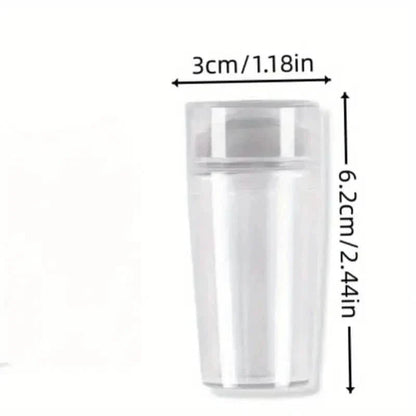 Hypoallergenic Silicone Nail Stamper and Scraper Set for French Manicure Stamping Plate DailySale