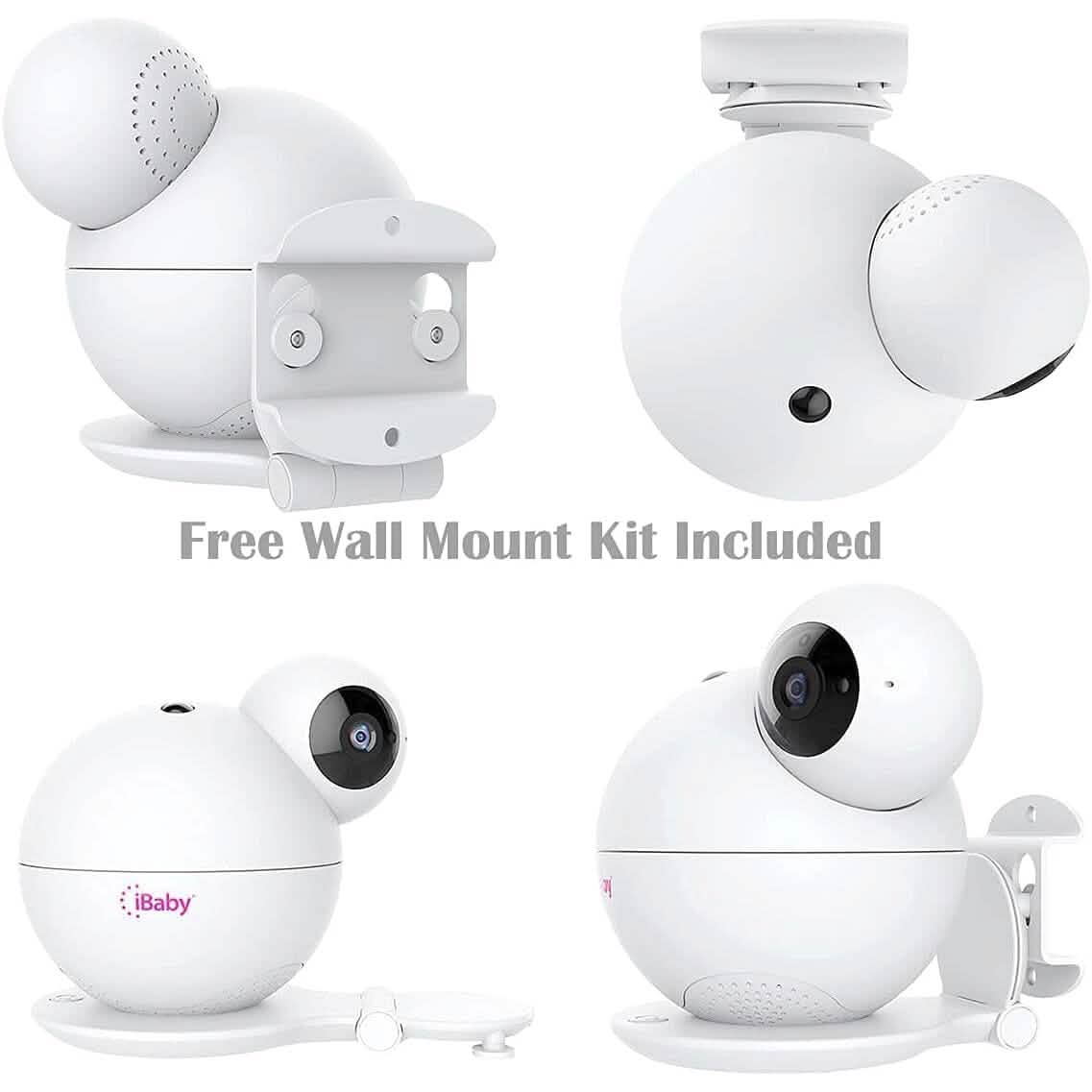 iBaby M8 2K Smart Baby Monitor, 355° Pan 110° Tilt and 2-Way Talk  (Refurbished) DailySale