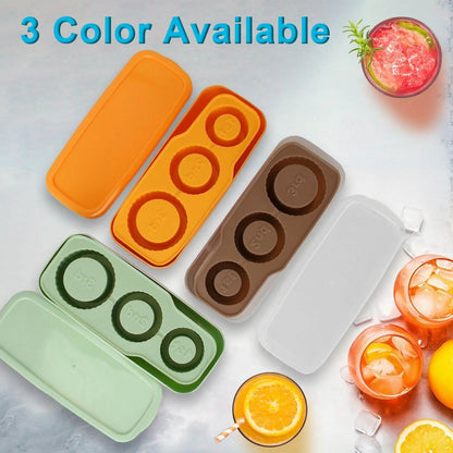 Ice Cube Tray Fit For 20oz/30oz/40oz Stanley Cup Easy Release Silicone Hallow Cylinder DailySale