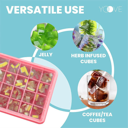 Ice Cube Tray with Lid and Bin DailySale