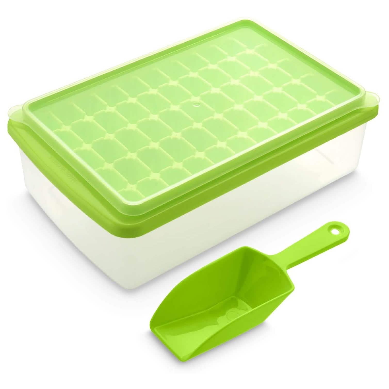 Ice Cube Tray with Lid and Bin DailySale
