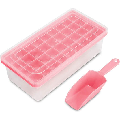 Ice Cube Tray with Lid and Bin DailySale