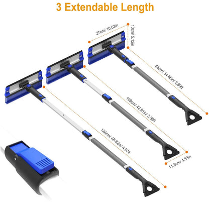 Ice Scraper Extendable Telescoping Snow Remover DailySale