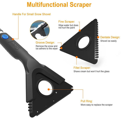 Ice Scraper Extendable Telescoping Snow Remover DailySale