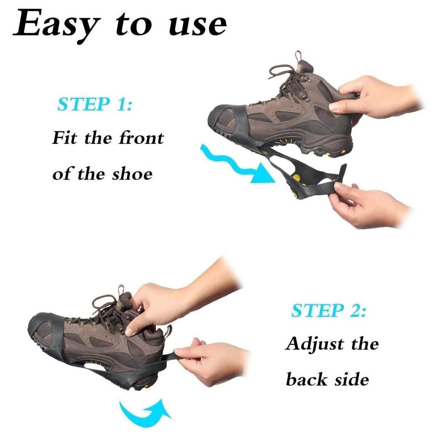 Ice Snow Cleats Anti-Slip Shoe Covers DailySale