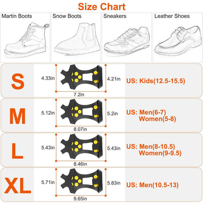 Ice Snow Grips Anti Slip Over Shoe DailySale
