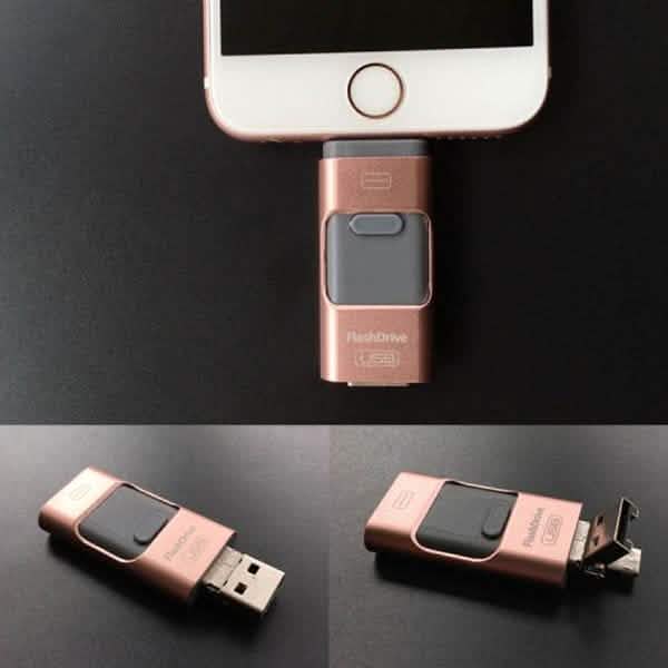 iFlash USB Drive for iPhone, iPad & Android - Assorted Sizes DailySale