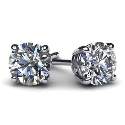 IGI Diamond Engagement Earrings VS1 D Round 4.34 Carat Lab Created Eye Clean DailySale