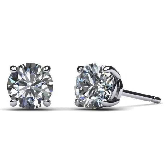 IGI Diamond Engagement Earrings VS1 D Round 4.34 Carat Lab Created Eye Clean DailySale