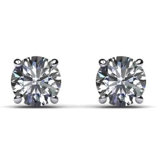 IGI Diamond Engagement Earrings VS1 D Round 4.34 Carat Lab Created Eye Clean DailySale