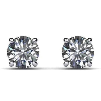 IGI Diamond Engagement Earrings VS1 D Round 4.34 Carat Lab Created Eye Clean DailySale