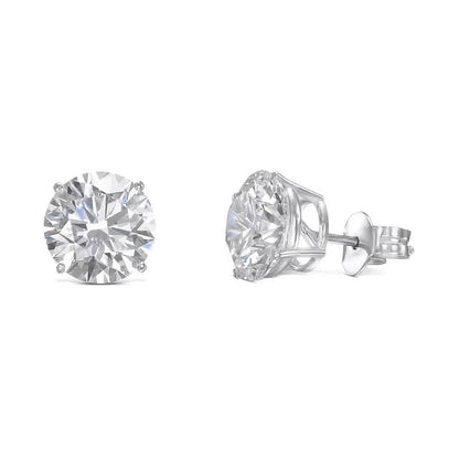 IGI Diamond Engagement Earrings VVS2 E Round 7.54 Ctw Lab Created DailySale