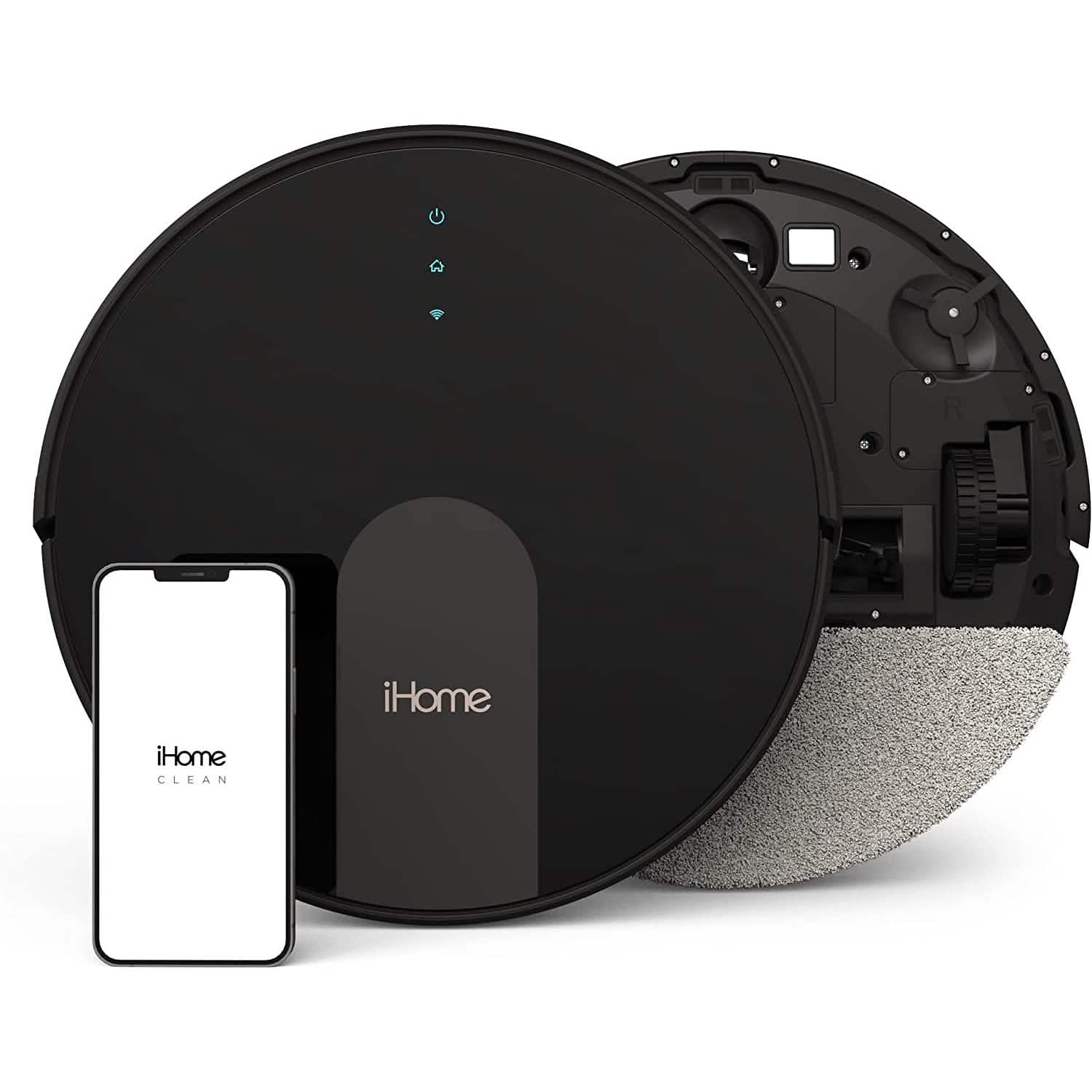 iHome AutoVac Eclipse G 2-in-1 Robot Vacuum and Mop (Refurbished) DailySale