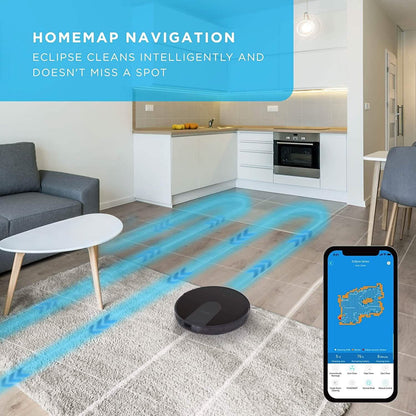 iHome AutoVac Eclipse G 2-in-1 Robot Vacuum and Mop (Refurbished) DailySale