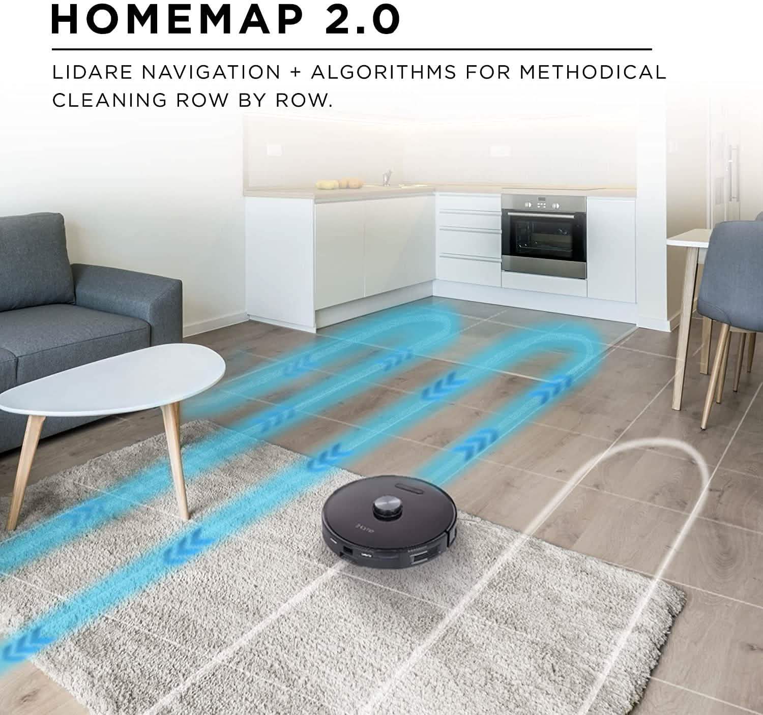 iHome AutoVac Nova Self Empty Robot Vacuum DailySale