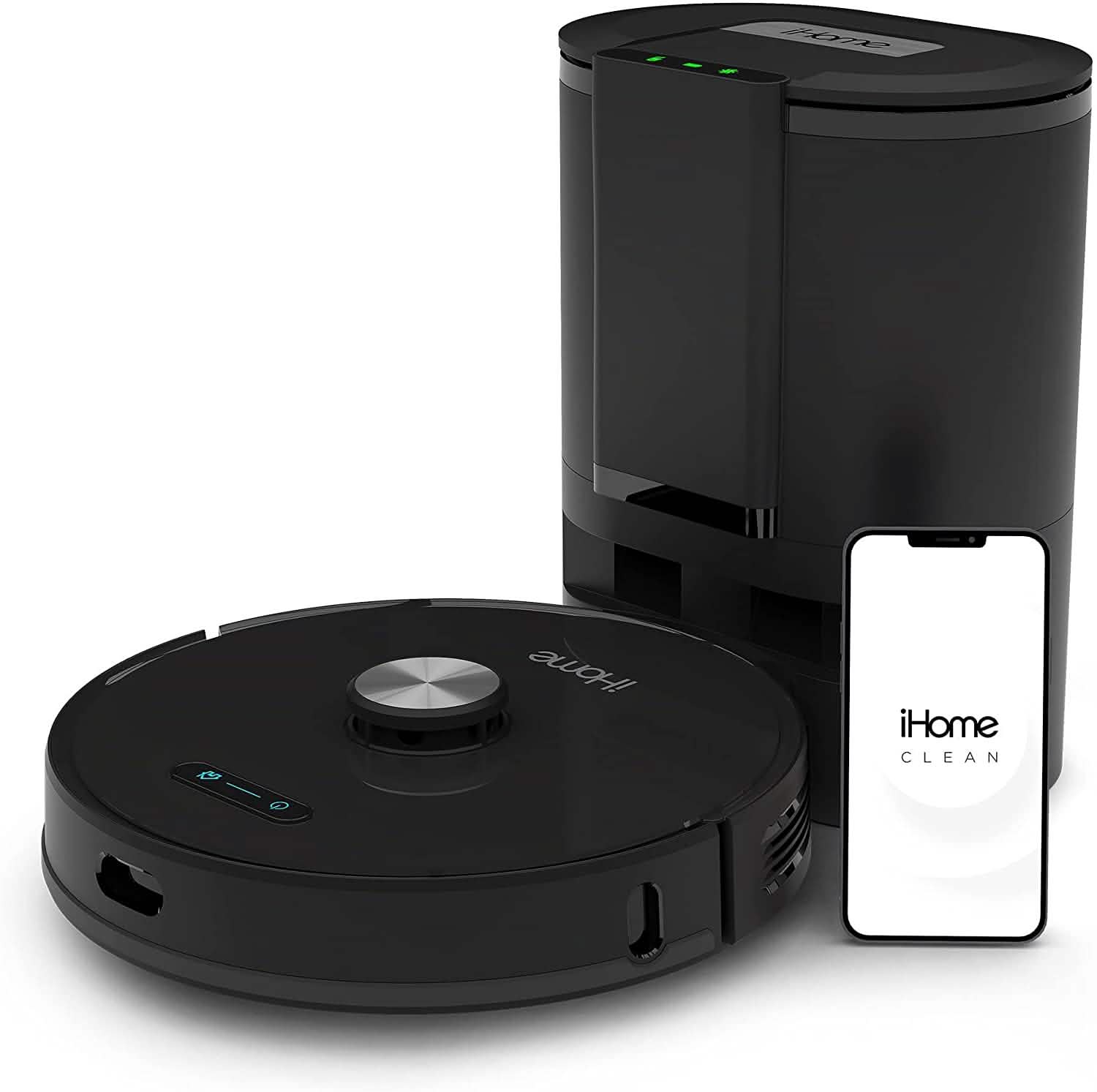 iHome AutoVac Nova Self Empty Robot Vacuum DailySale