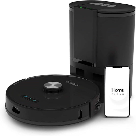 iHome AutoVac Nova Self Empty Robot Vacuum DailySale