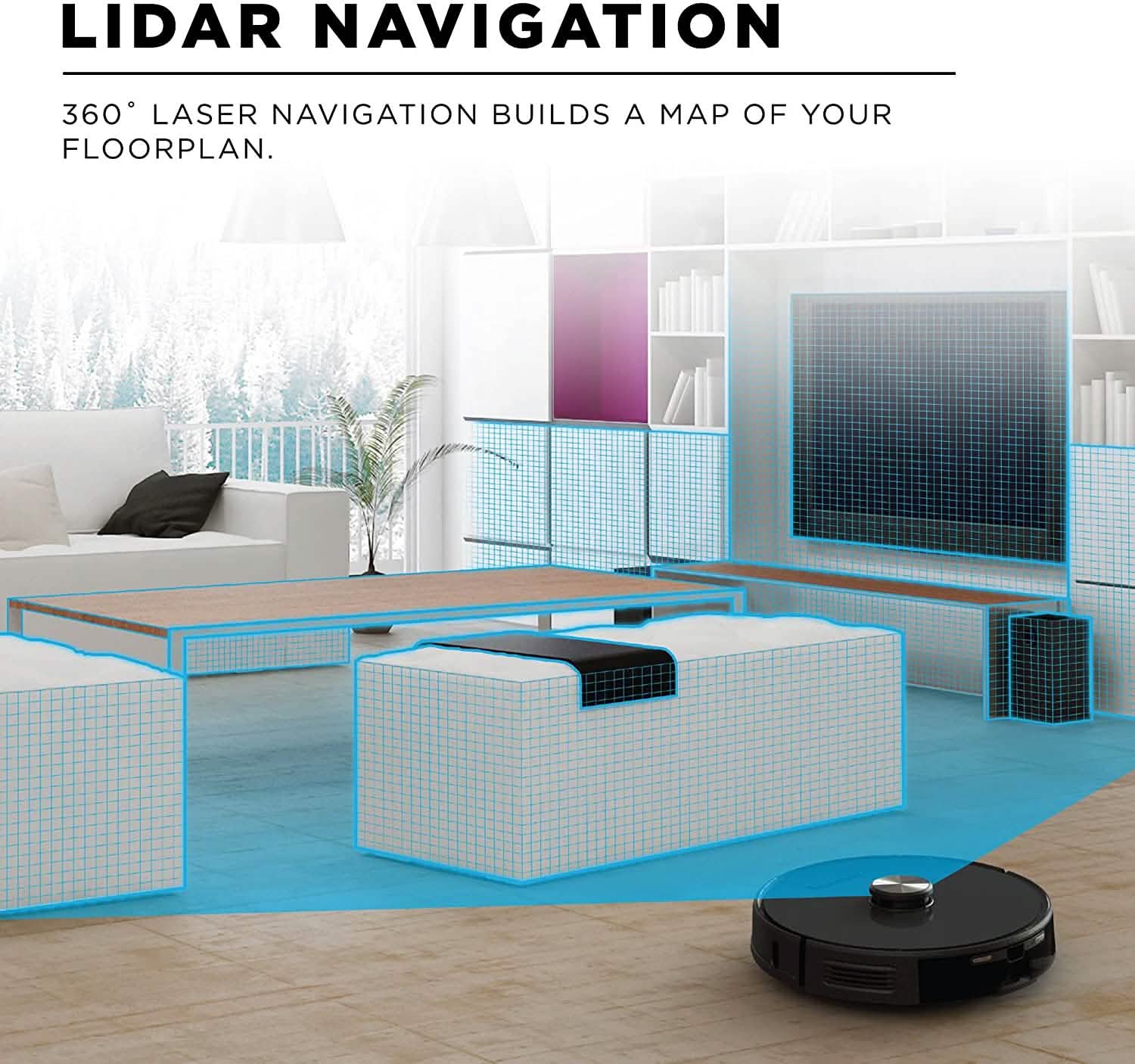 iHome AutoVac Nova Self Empty Robot Vacuum DailySale