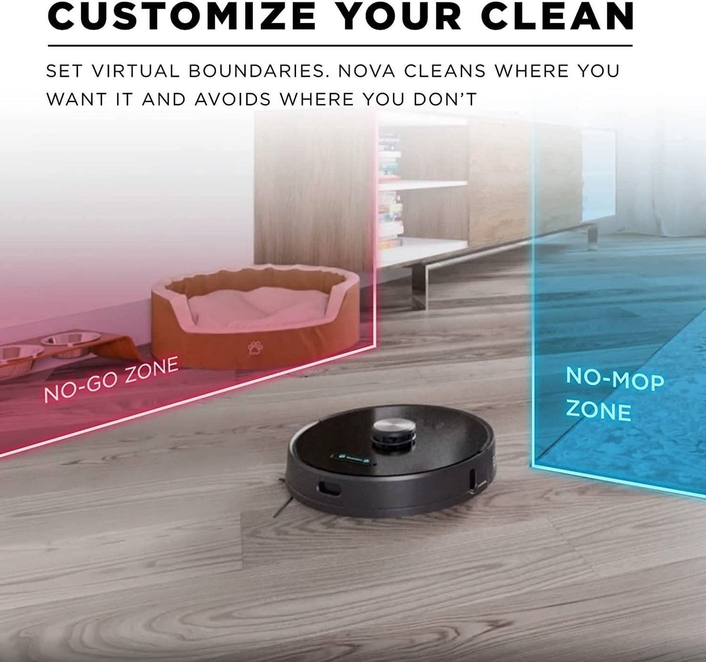 iHome AutoVac Nova Self Empty Robot Vacuum DailySale