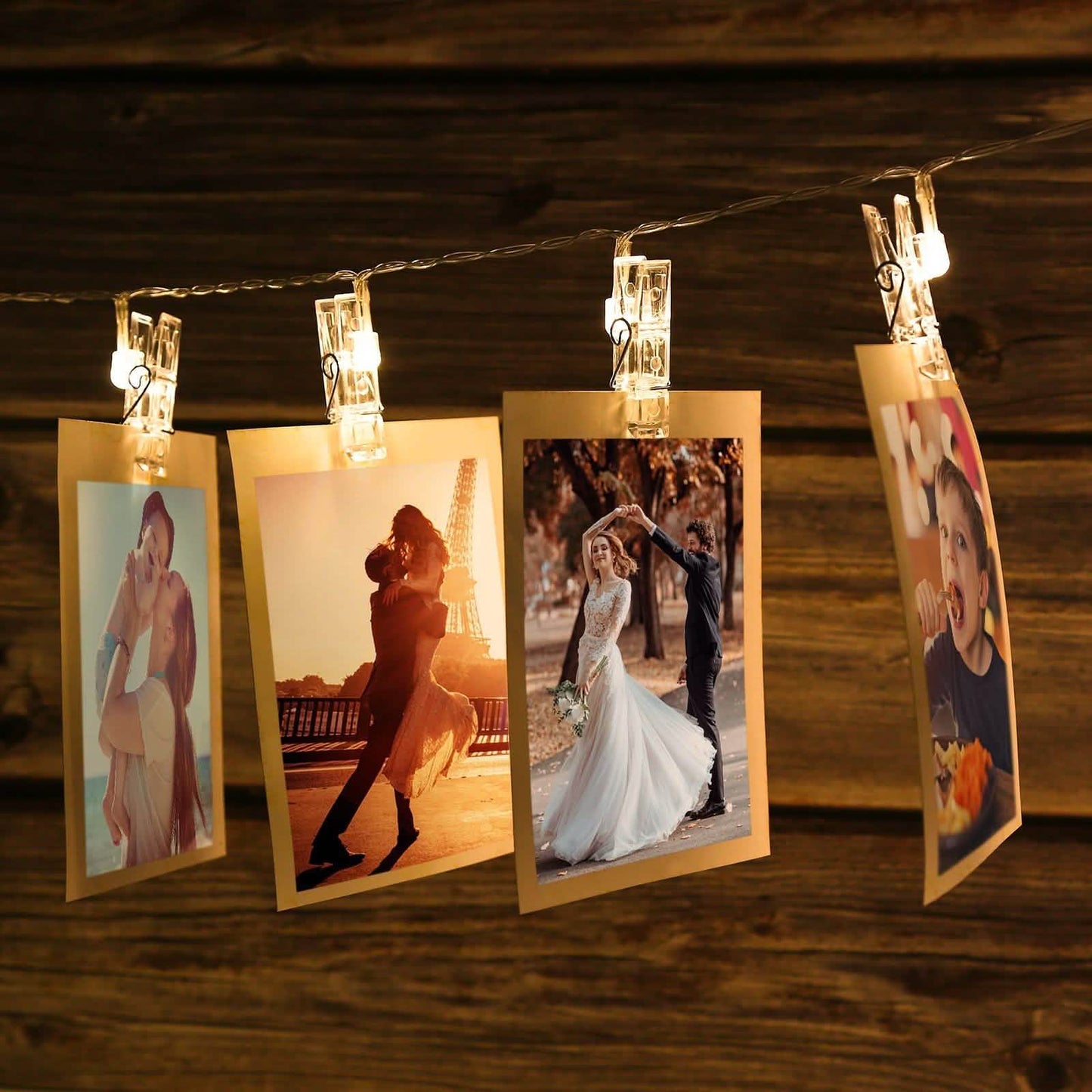 IMAGE 7ft 20 Photo Clips LED String Lights DailySale