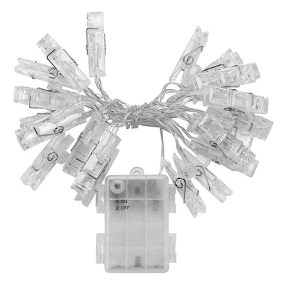 IMAGE 7ft 20 Photo Clips LED String Lights DailySale