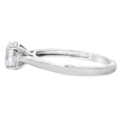 Genuine .50ct Lab Grown Diamond  10KT White Gold Bids.com
