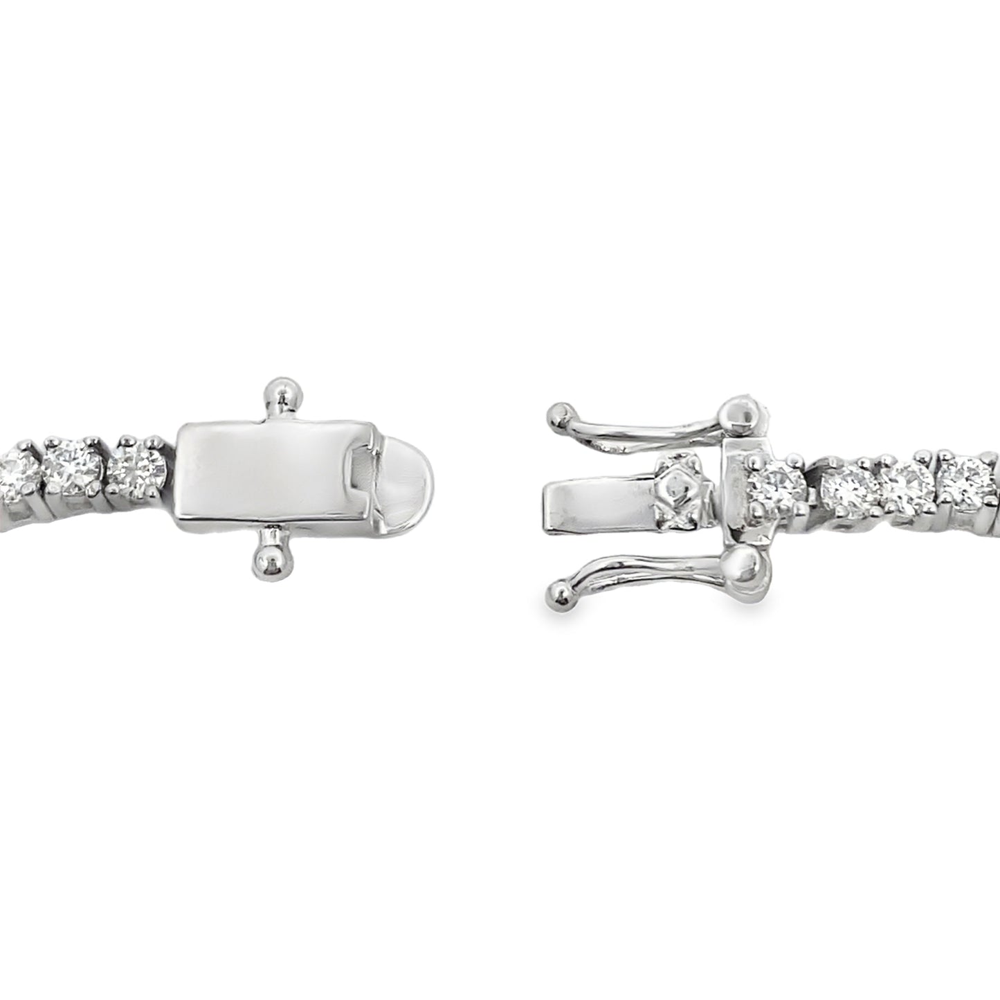Moissanite Malachite Tennis Bracelet Sterling Silver Bids.com