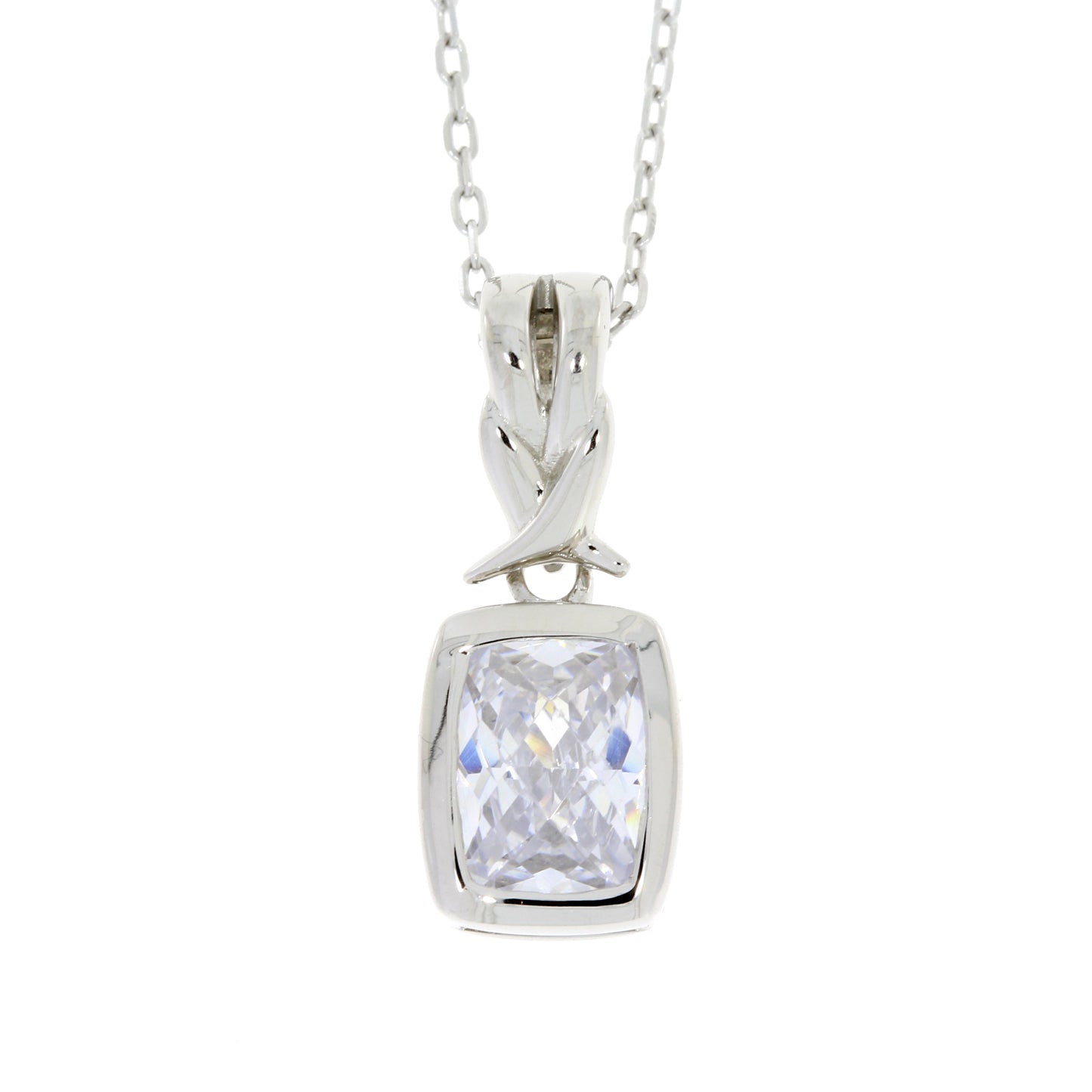 Cubic Zirconium Fashion Pendants Sterling Silver Bids.com