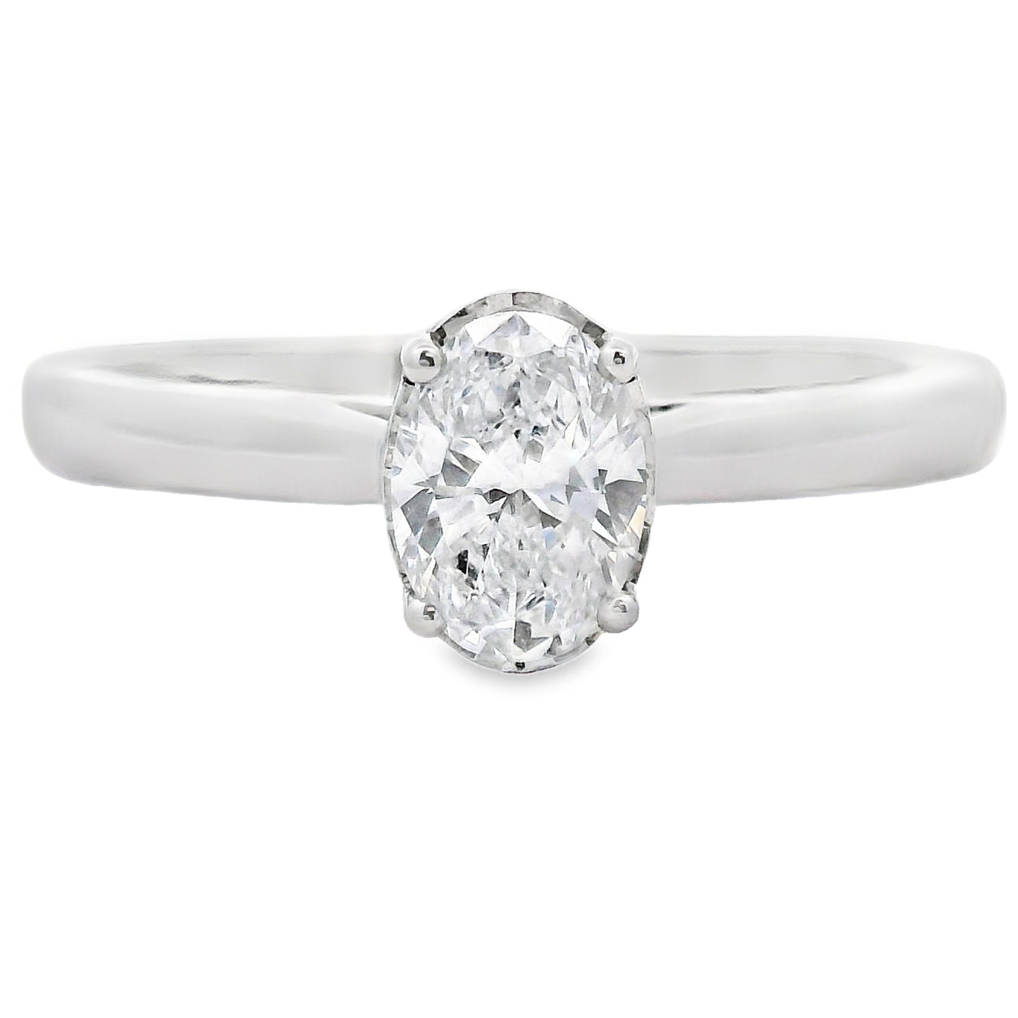 Genuine .50ct Lab Grown Diamond  10KT White Gold Bids.com