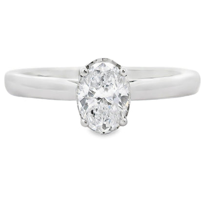 Genuine .50ct Lab Grown Diamond  10KT White Gold Bids.com