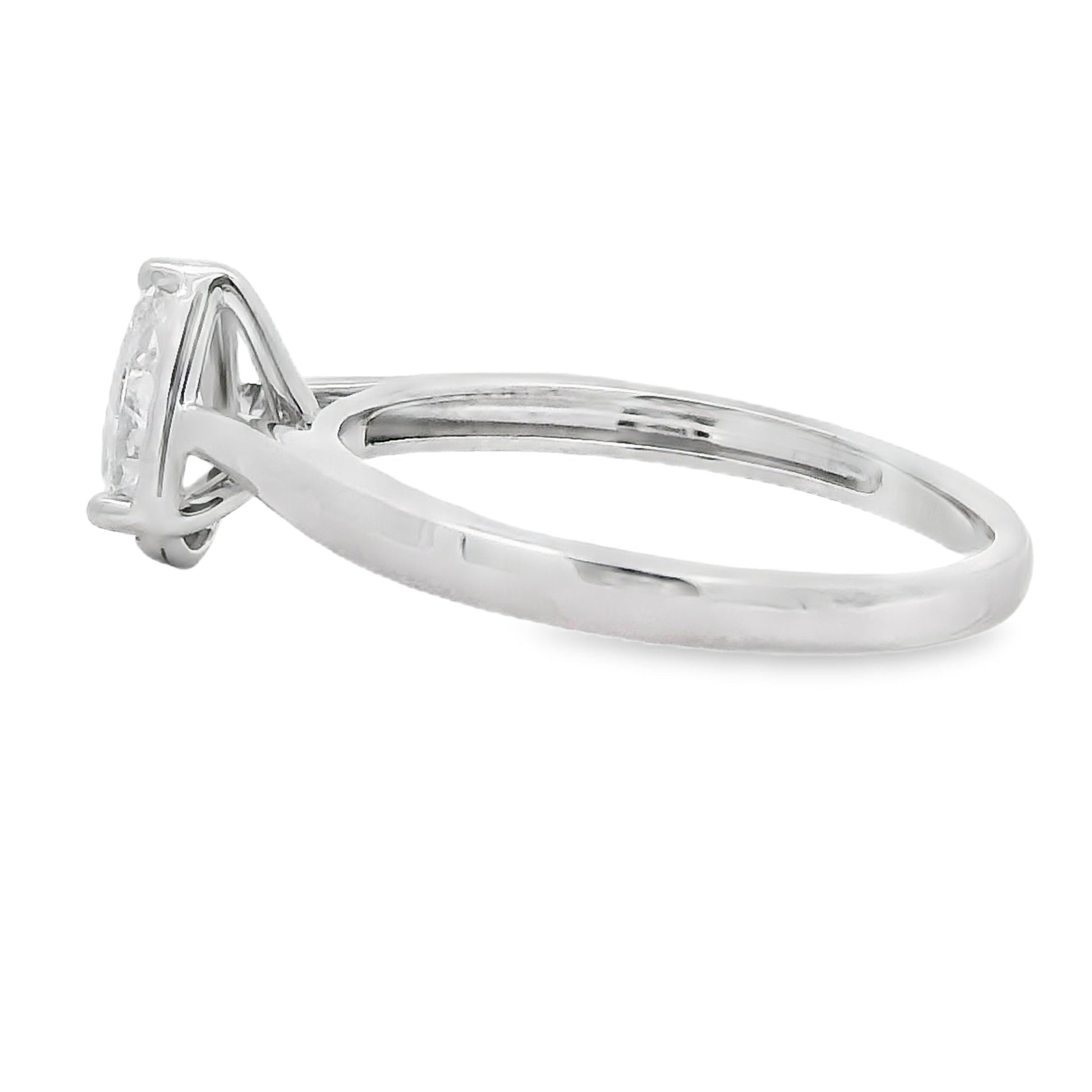 Natural .50ct Lab Grown Diamond  10KT White Gold Bids.com