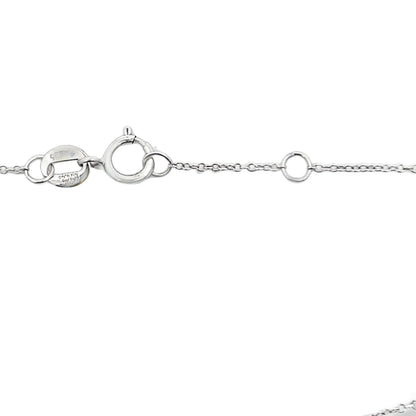 Natural .16ct Ruby Diamond Bracelet 14KT White Gold Bids.com