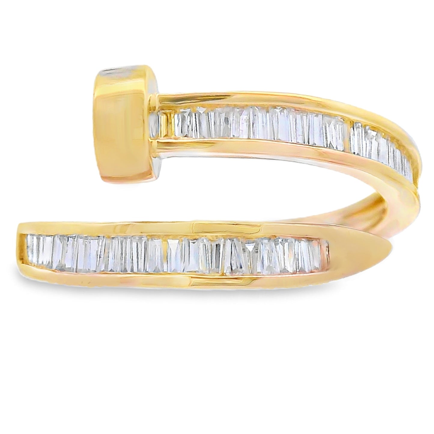 Genuine .35ct Diamond Ring 14KT Yellow Gold Bids.com