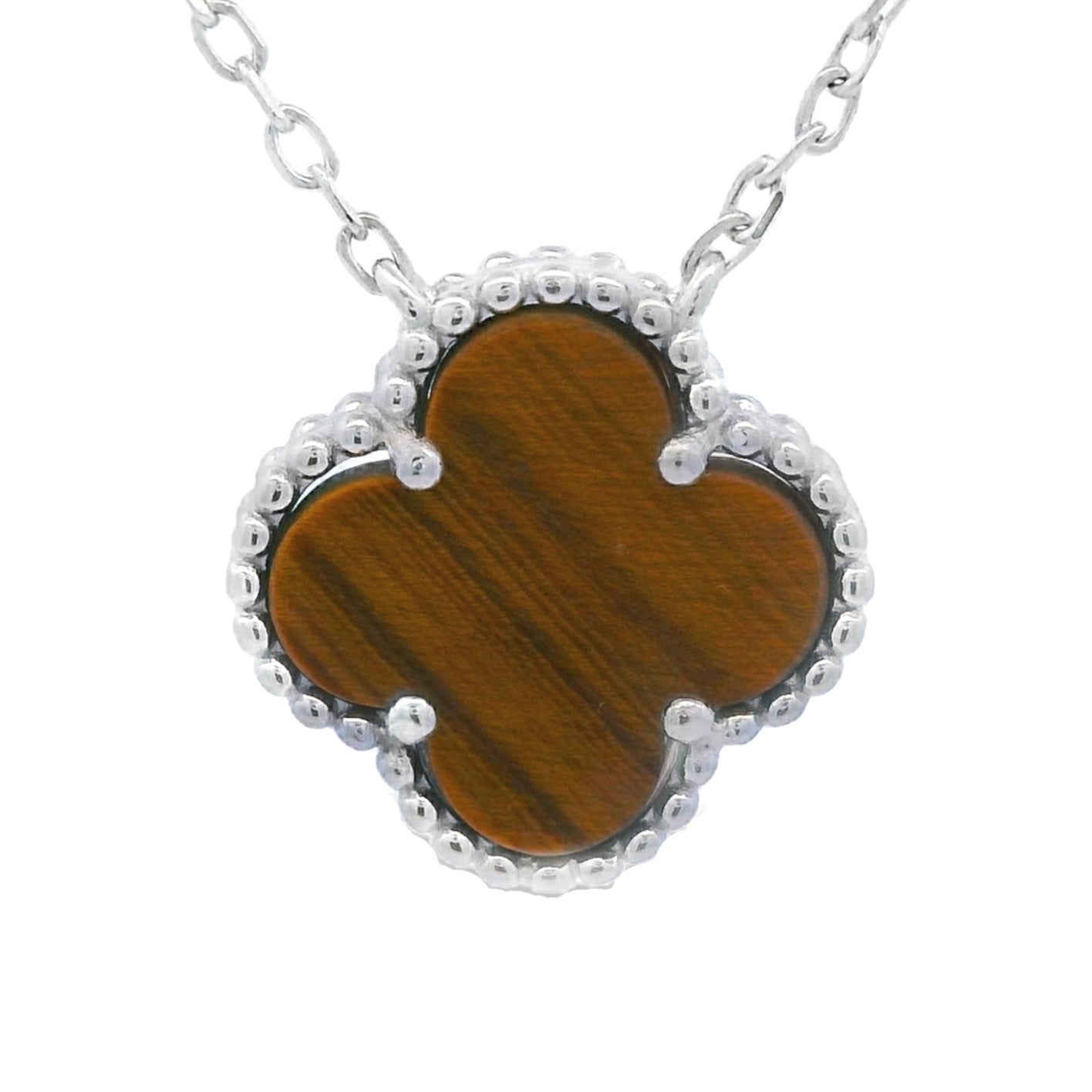 Genuine Tigereye Fashion Pendants Sterling Silver Bids.com
