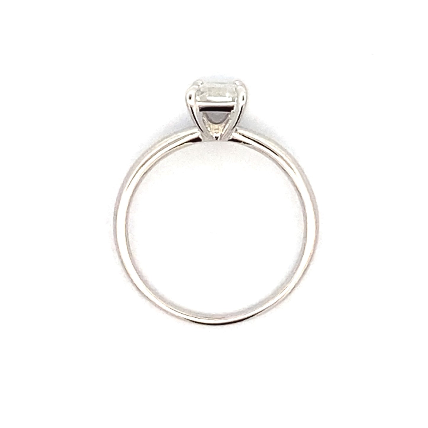 Natural .98ct Moissanite  Sterling Silver Bids.com