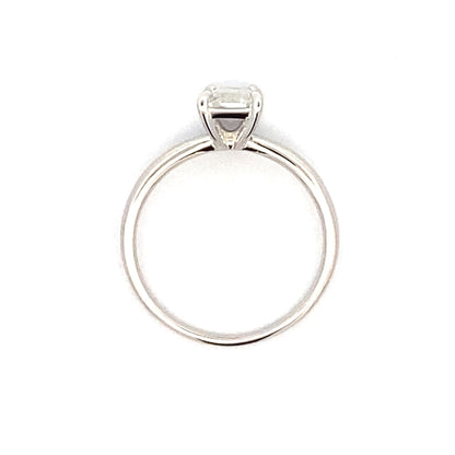 Natural .98ct Moissanite  Sterling Silver Bids.com